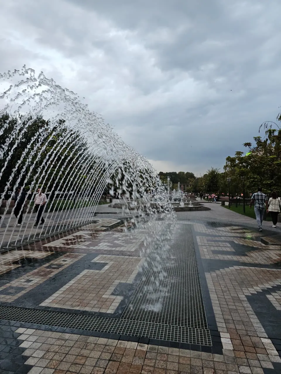 A park in Yerevan, Armenia