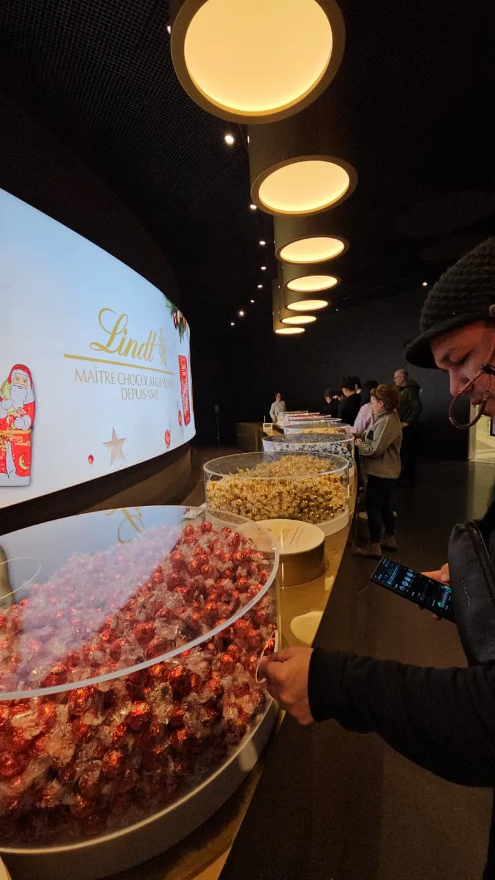 Lindt Chocolate Factory in Zurich, Switzerland